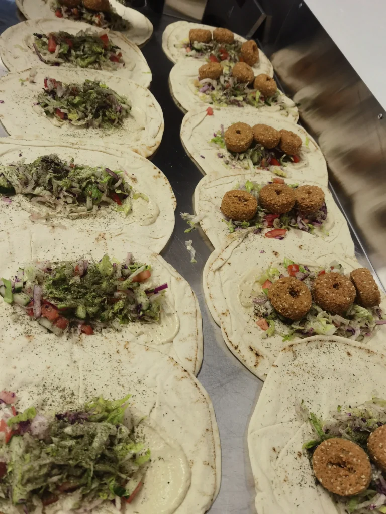falafels-levering voor bedrijven